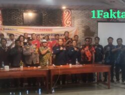 Panwascam Kec.Siborongborng Jalin Kerjasama Dengan Ikatan Pemuda Karya Siborongborong,Bertujuan Pilkada Taput Yang Luber Dan Jurdil.