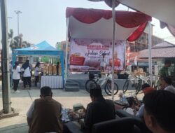 PMI Kota Bekasi Gelar Jalan Sehat ” Aksi Peduli Adaptasi Iklim “.