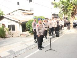 Gelar Gladi Pengamanan, Polda Sulteng Pastikan Siap Amankan Pengundian Nomor Paslon di KPU