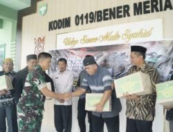 Kodim 0119/BM Selenggarakan Bazar UMKM, Sambut HUT TNI Ke 79