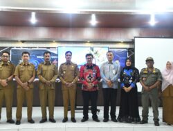 Pj.wali kota langsa , melaucing aplikasi sistem informasi kearsipan terintegrasi.