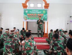 Kodim 0106/ Ateng Peringati Maulid Nabi Muhammad SAW