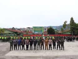 Apel Gelar Pasukan Dalam Rangka Pengamanan Pilkada Serentak Di wilayah Aceh Tengah
