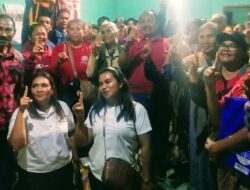 TIM Pemenangan Desa Bahal Batu 1 Dan TIM Pemenangan Kec.Siborong borong, lakukan kampanye Terbatas Sekaligus Deklarasi Dukungan Kepada Paslon nomor urut satu 1 Cabub Cawabub TAPUT SATIKA – SARLANDY.