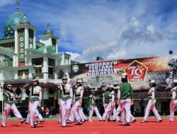 Tingkatkan Disiplin Generasi Muda, Dandim 0106/Aceh Tengah Menutup Lomba Peraturan Baris-Berbaris (PBB)
