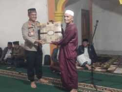 Safa Magrib Di Masjid Al Yakin Kampung Rusip, Kapolres Aceh Tengah : Ayo Kita Makmurkan Masjid
