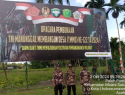 Pembukaan TMMD Ke-122 Tahun 2024 di Kecamatan Muara Satu Kota Lhokseumawe