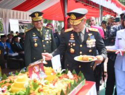 Kapolda Sulteng Hadiri Upacara HUT TNI Ke-79, Simbol Sinergitas TNI-Polri