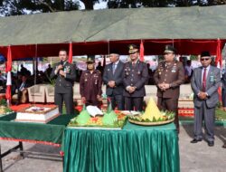 Kapolres Aceh Tengah Beserta Staf, Berikan Surprise Kepada Dandim 0106 Dan Jajaran Di HUT TNI 79