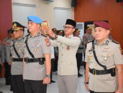 Kapolda Sulteng Pimpin Serah Terima Kabidpropam dan Lantik Dirressiber