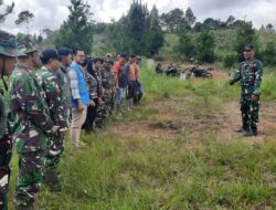 Kodim 0106/ Ateng dan Masyarakat Hijaukan Bur Lancuk Leweng dengan 1000 Pohon
