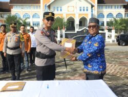 Pemkab Aceh Utara Gelar Apel Pasukan Linmas dan Netralitas ASN