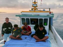 Sinergi Ditpolairud Polda Sulteng-PSDKP Amankan Kapal Penadah Ikan Hasil Destructif Fishing