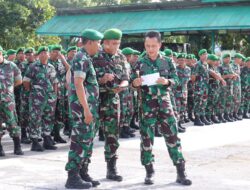 Pimpin Apel Pagi, Dandim Berikan Arahan kepada Prajurit dan PNS