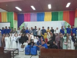 Seminar Mempromosikan Produk Unggulan Umroh & Haji, PT. Bir Ali, Di Aula SMKN. 3 Langsa.