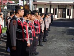 Polres Aceh Tengah Laksanakan Apel Siaga Jelang Pelantikan Presiden Dan Wakil Presiden RI