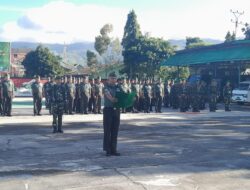 Kodim 0106/ Ateng Gelar Upacara Hari Sumpah Pemuda Ke -96