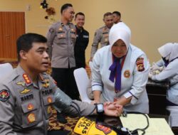 Dalam Rangka Memperingati HUT Humas Polri ke-73, Bidhumas Polda Sumsel Menggelar Kegiatan Sosial Donor Darah