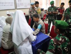 Polres Aceh Tengah Gelar Donor Darah Sambut Hari Jadi Humas Ke 73