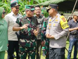 Kapolres Lhokseumawe Hadiri Penutupan TMMD Ke-122, Dukung Sinergi TNI dan Masyarakat Desa Paloh Punti.