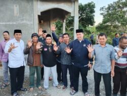 Penyerahan SK Relawan Hamas Linge Zonasi 1,Di Kampung Gemboyah.