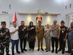Rombongan PJ. Walikota Langsa Mengecek Kesiapan Pilkada ke KIP Kota Langsa