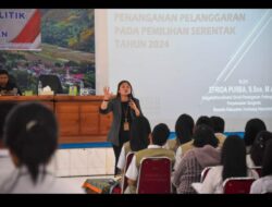 Bupati Humbahas Buka Sosialisasi Pendidikan Politik Bagi Pemilih Pemula.