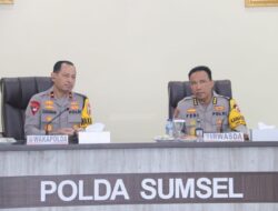 Wakapolda Sumsel,Pimpin Acara Taklimat Awal Audit Kinerja Itwasda Polda Sumsel Tahap II TA.2024