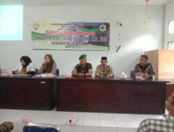Babinsa Koramil 03/Pegasing Menghadiri Lokakarya Mini Bidang Kesehatan Lintas Sektor Di Kecamatan Bies