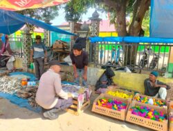 Patroli Dialogis, Personel Polsek Nisam Sambangi Pedagang, Bangun Kedekatan dengan Warga. 