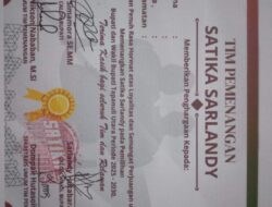 Turun drastis popularitas sala-satu satu calon bupati Taput.