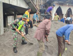 Karya Bakti TNI Bersama Warga: Bahu Membahu Membangun Masjid