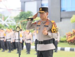 Kapolda Sumsel Apelkan 1471 Personel Persiapan Pengamanan Pengawalan Tahap Pungut dan Hitung Suara