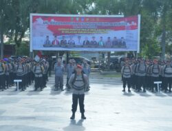 Ratusan Personil Polda Aceh Ikuti Apel Bko Pam Tps.Oprasi Mantap Praja 2024.