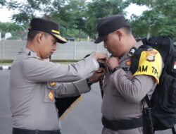 Apel Pergeseran Pasukan Pengamanan TPS  Pilkada Serentak 2024 di Polres Metro Tangerang Kota