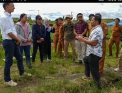 Dubes Belanda Kunjungi Lokasi Food Estate dan TSTH2 Humbahas. 
