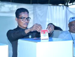 PJ. Walikota Langsa bersama Forkopimda dan Kabid Propam Aceh meninjau pelaksanaan Pilkada 2024