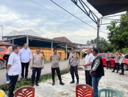 Kapolres Ogan Ilir Pantau Langsung Pelaksanaan pemungutan suara ulang (PSU ) Pilkada 2024 Ogan ilir