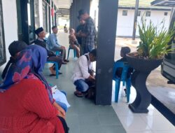 Dalam Rangka Bakti Sosial Kodim 0106/ Ateng Melepas Warga Oprasi Katarak Gratis. 