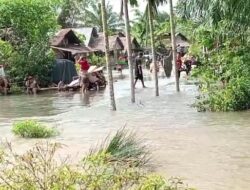 Banjir Di Pemungkiman Warga Gampong Simpang Wie Langsa Timur