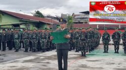 Hari Bela Negara ke-76, Dandim 0106/ Aceh Tengah Bacakan Amanat Presiden RI Prabowo Subianto.