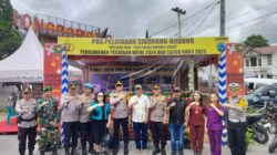 Polres Taput Laksanakan Apel Gelar Ops Lilin Toba 2024, Siapkan 7 Pos Untuk Melayani Pemudik Nataru.