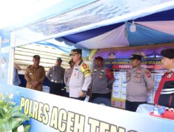 Cek Pos Pengamanan, Kapolres Aceh Tengah : Polri Siap Amankan Nataru