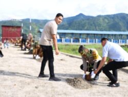 Peringati 20 Tahun Tsunami Aceh, Kapolres Aceh Tengah Hadiri Penanaman Pohon Dan Dukung Tahiroe Aceh