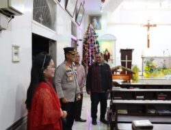 Pastikan Siap Amankan Ibadah Natal Bagi Umat Kristiani, Kapolres Cek Dua Gereja Di Aceh Tengah