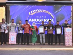 Dinas Pendidikan Bireuen kembali meraih juara 1, Dinas PUPR Juara1SATU BISA Stunting turun Bireuen Sehat, malam Anugerah Award Kabupaten Bireuen