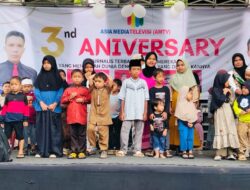 Telah Sukses Media AMTV HUT Yang ke 3, Sekaligus Berikan bantuan Santunan Anak Yatim.