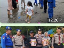 Libur Nataru di Kota Tegal, Polisi Perketat Pengamanan Objek Wisata Di Setiap Pantai.