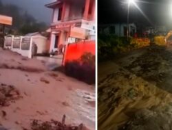 Banjir bandang melanda wilayah jalin Wisata Rohani Salib Kasih, Siatas Barita.