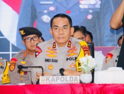 Giat Press Release Akhir Tahun 2024: Kapolda Sumsel Paparkan Berhasil Ungkap Kasus Kriminalitas Menonjol di Sumsel